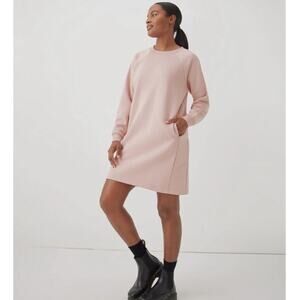 Pact Courtside Sweatshirt Dress -L